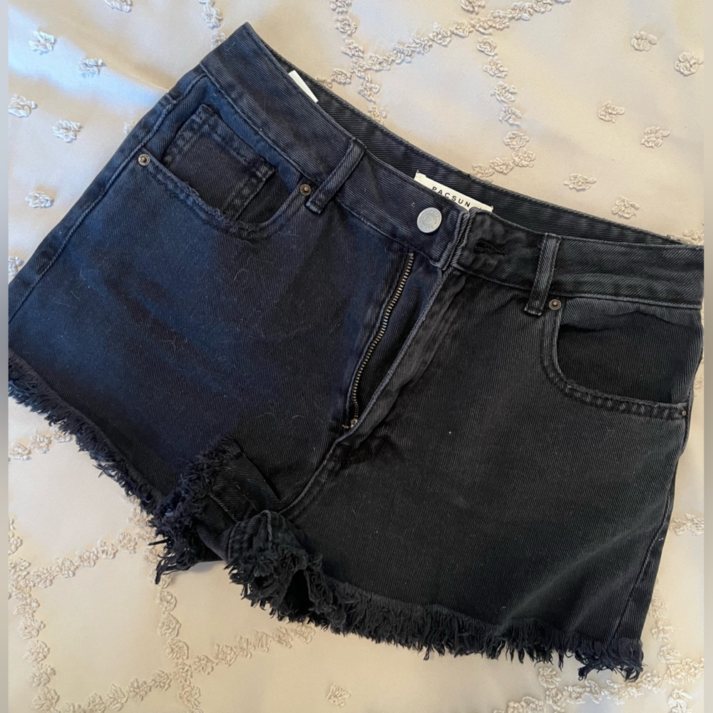 Black Denim Women PACSUN Shorts